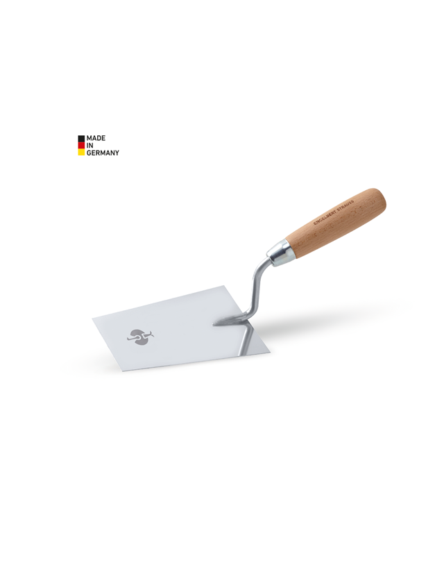 Trowels | spatulas | rubbing board: e.s. Masonry trowel with G-neck
