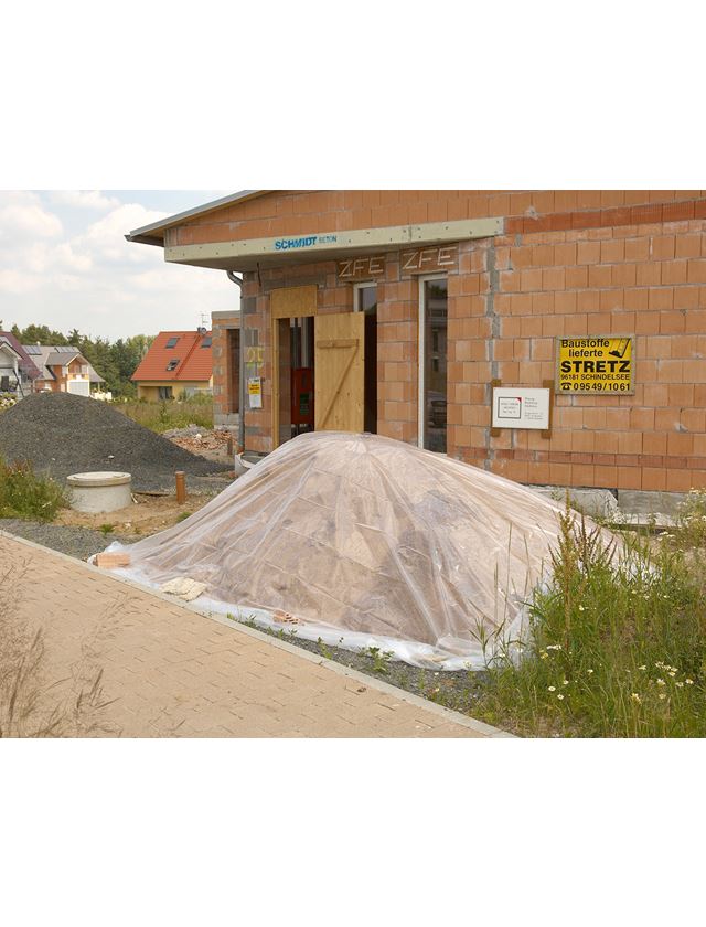 Construction tarpaulins | Fabric tarpaulins: Construction Canvas Cover + transparent