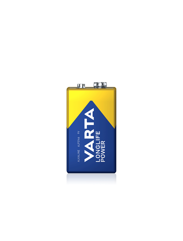 Elektronik: VARTA 9 V-blok Batterier