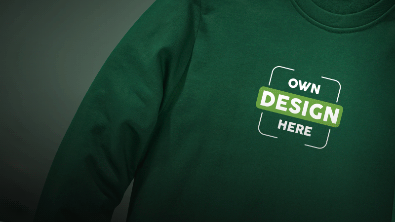 Sweatshirt with print and embroidery embellishment