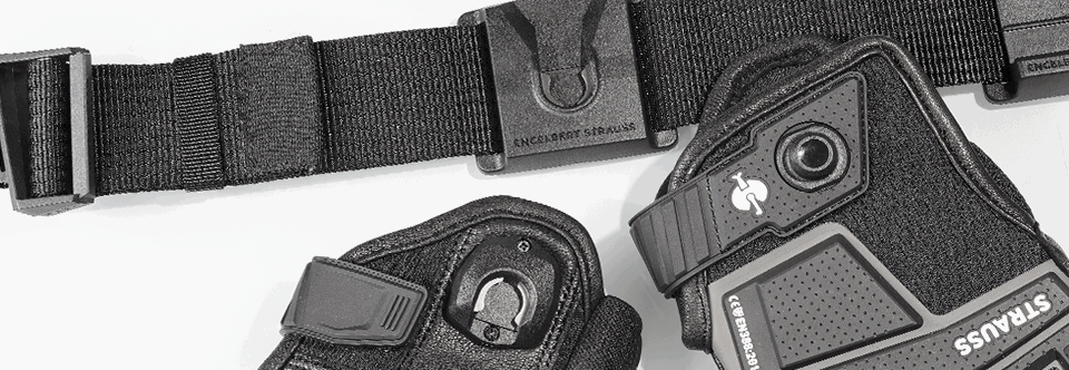 e.s. tool concept Gürtel mit Handschuhhaltern.
