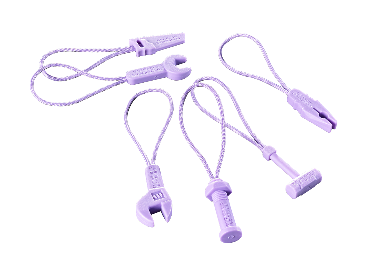 Accessoires: Zipper-Set e.s.motion 2020 + lavendel