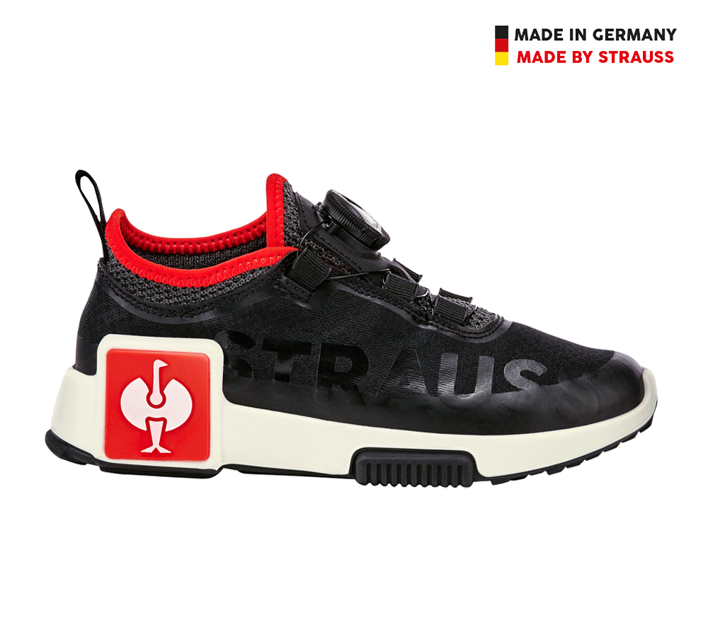 Kinderschuhe: Allroundschuhe e.s. Etosha low, Kinder + schwarz/weiß