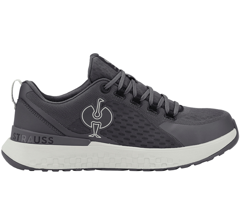 SB: SB Sicherheitshalbschuhe e.s. Comoe low + anthrazit/silber