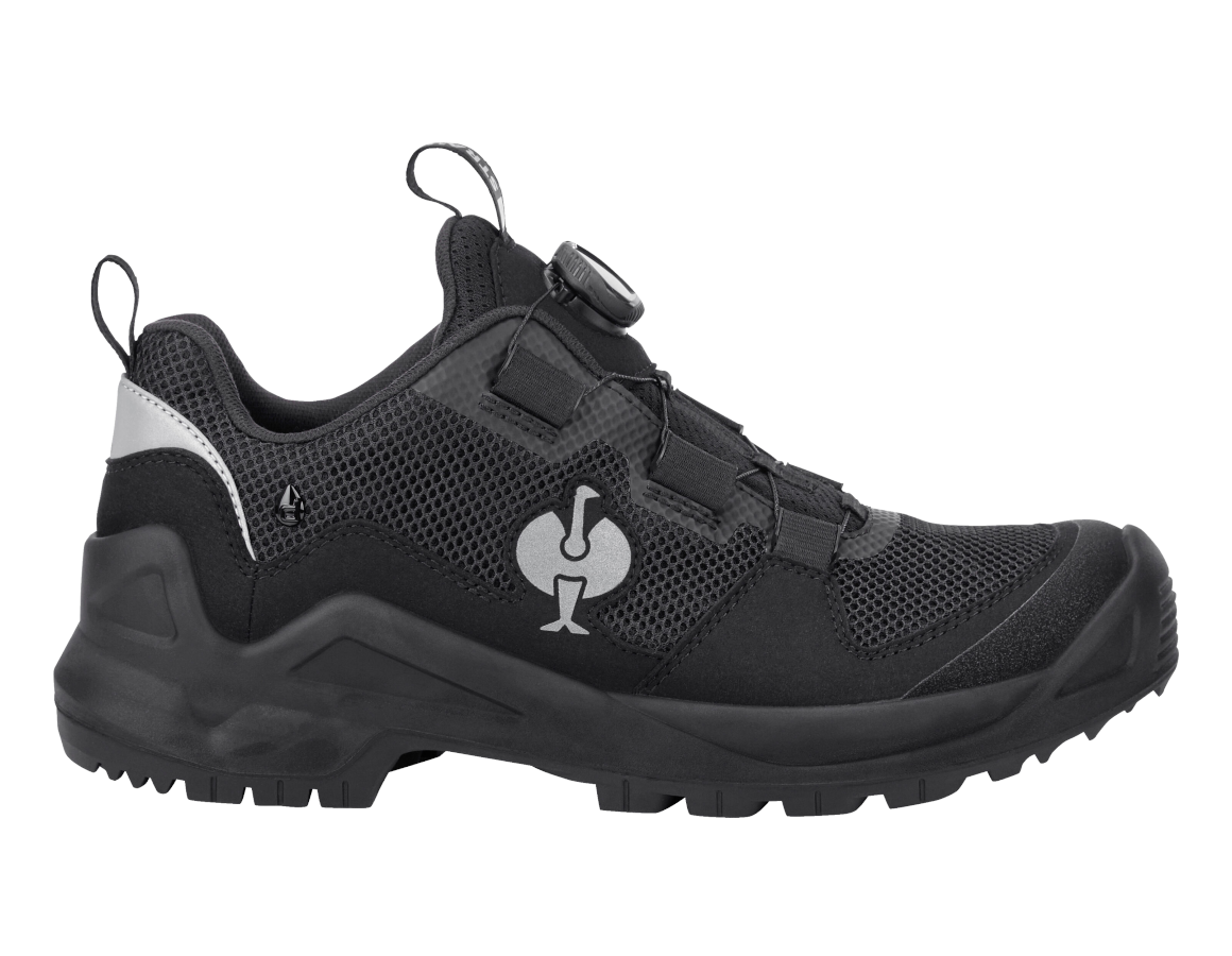 O6: O6 Work boots e.s. Adelaide low + black