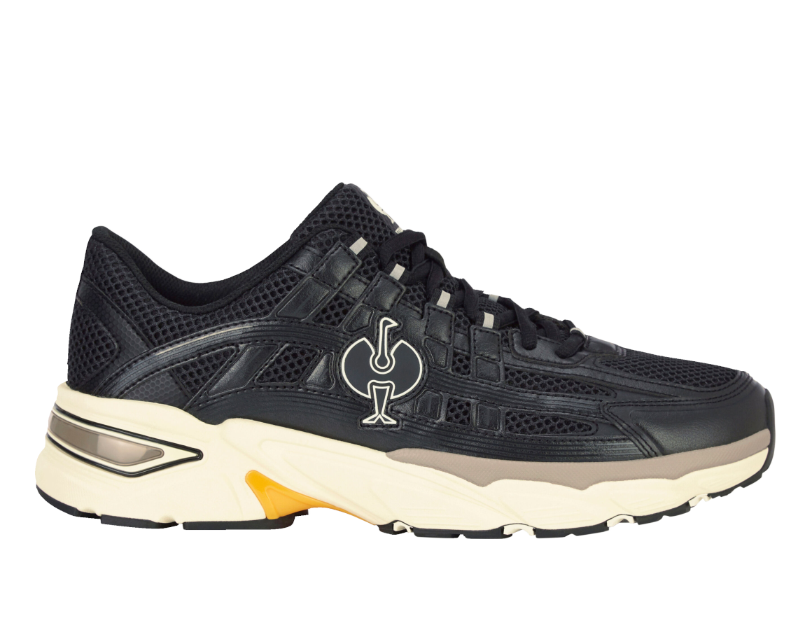 O1: O1 Berufsschuhe e.s. Lewistown low + schwarz/hellbeige