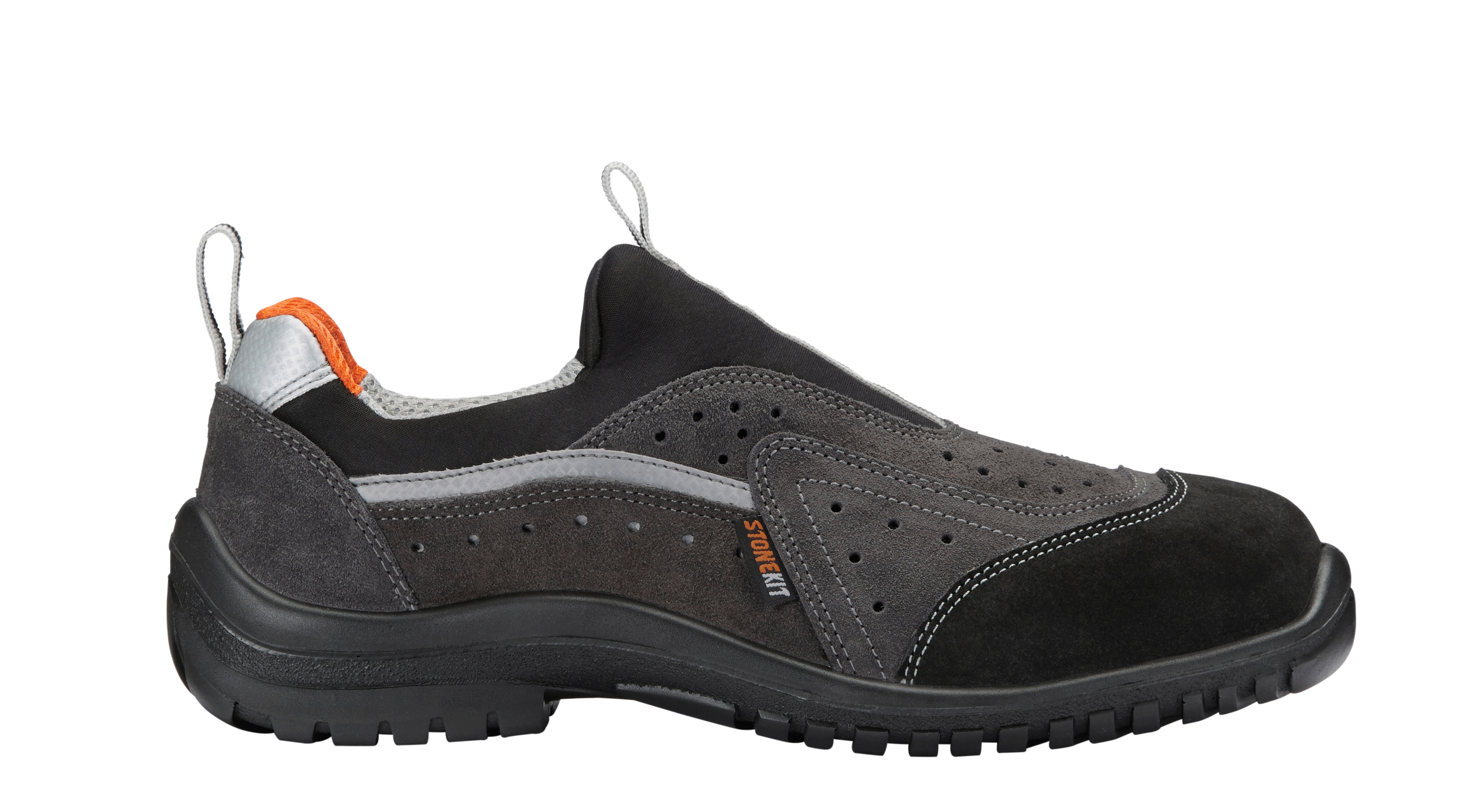 S1: STONEKIT S1 Sicherheitshalbschuhe Bregenz + grau