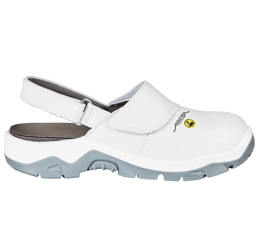 Medical | Healthcare: ABEBA SB Safety shoes Samos + white