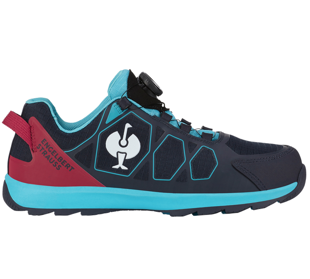 Medical | Healthcare: S1 Safety shoes e.s. Baham II low + deepblue/nice blue