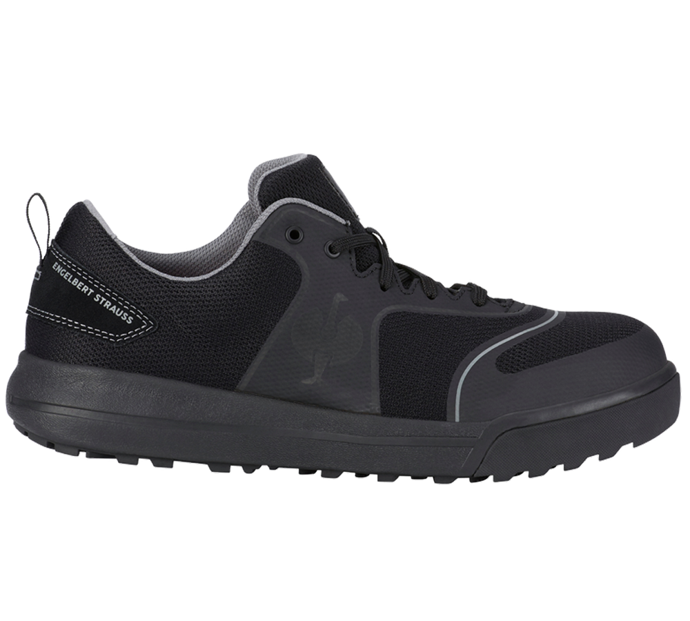 S1: S1 Sicherheitshalbschuhe e.s. Vasegus II low + schwarz