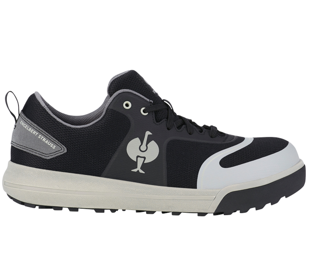 S1: S1 Sicherheitshalbschuhe e.s. Vasegus II low + schwarz/anthrazit