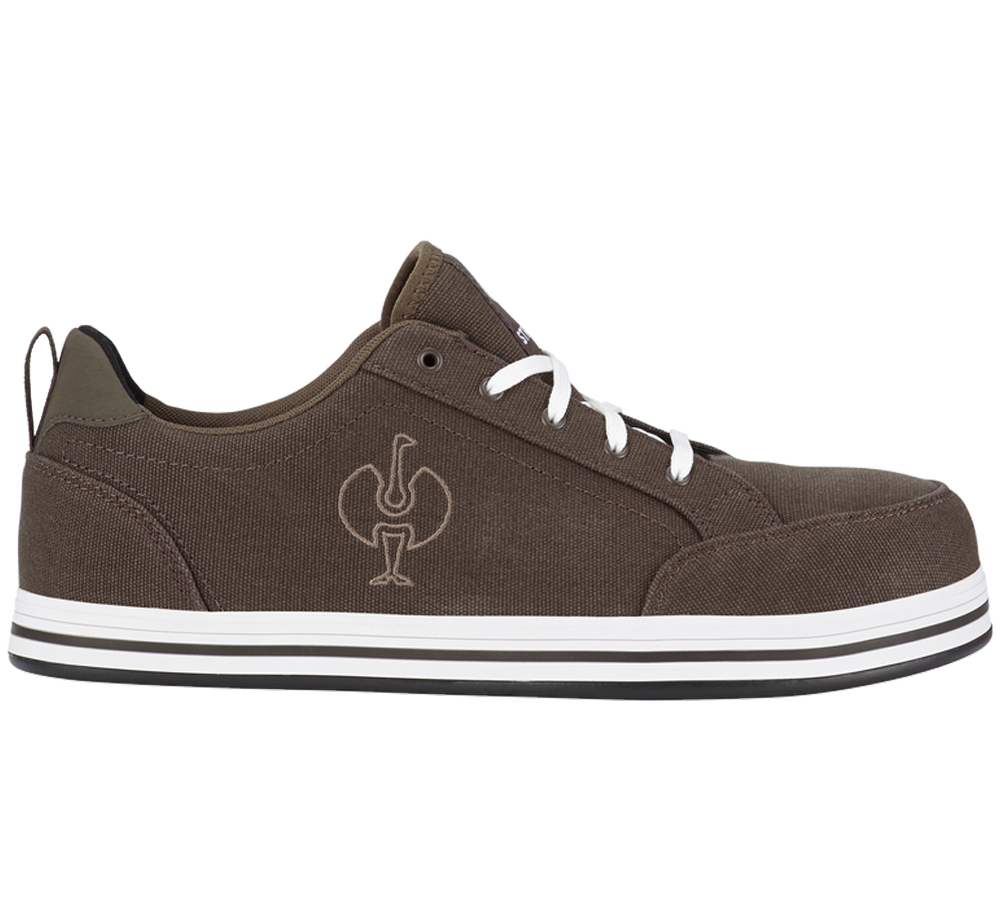 Safety Trainers: S1 Sicherheitshalbschuhe e.s. Tolosa II low + kastanie/haselnuss