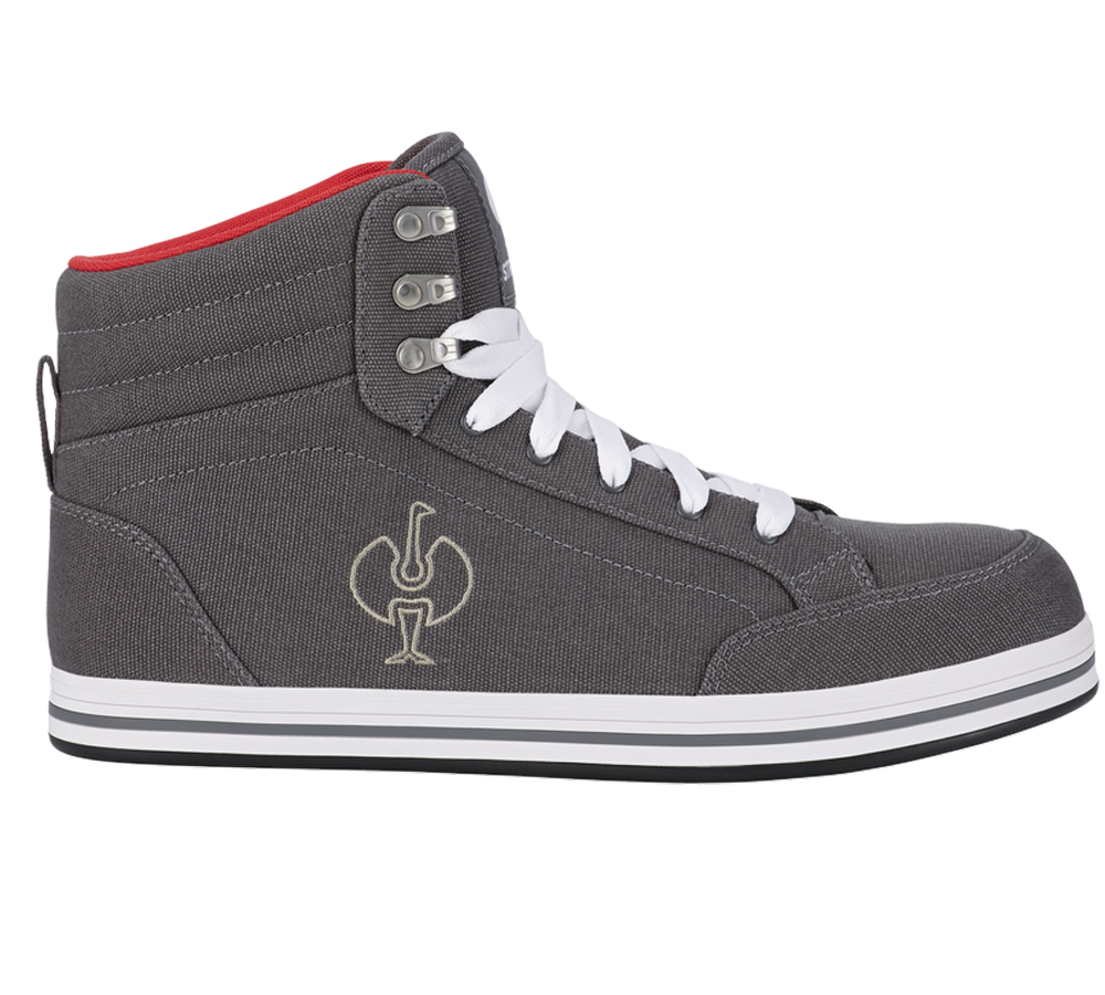 S1P: S1P Sicherheitsschuhe e.s. Tolosa II mid + zement/stein
