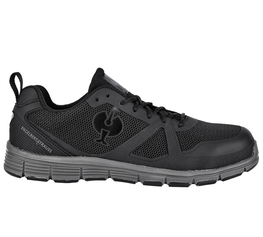 S1: S1 Sicherheitshalbschuhe e.s. Romulus II low + schwarz