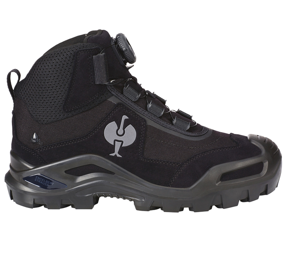 S3: S3 Sicherheitsschuhe e.s. Kastra II mid + schwarz