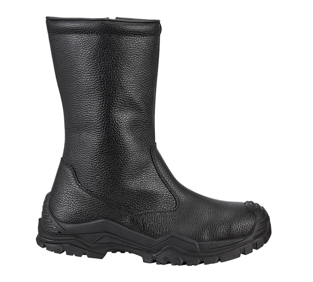 Winterschuhe: STONEKIT S3 Winter-Sicherheitsstiefel Chicago + schwarz