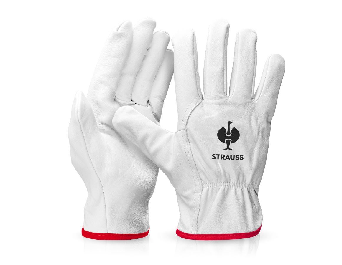 Leather: Nappa leather driving gloves Driver