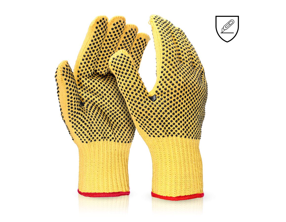 Textile: Aramide knitted gloves Safe Point