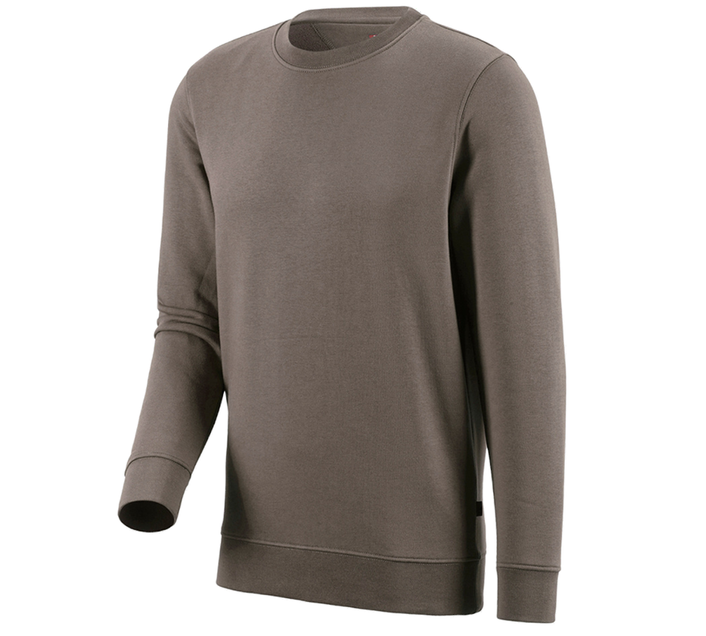 Baumaschinenführer: e.s. Sweatshirt poly cotton + kieselstein