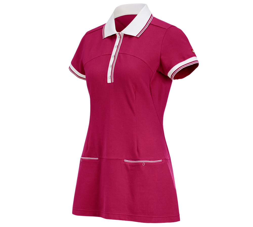 Shirts & Co.: Piquékleid e.s.avida + beere