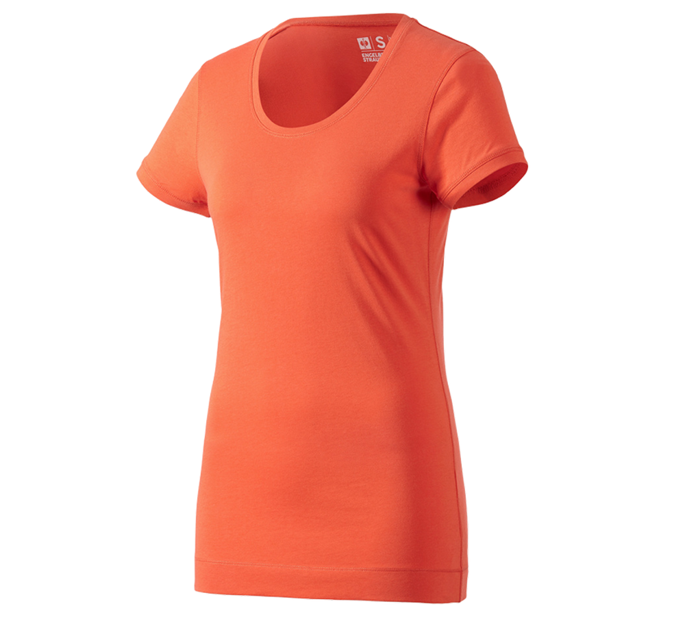 Shirts, Pullover & more: e.s. Long shirt cotton, ladies' + nectarine