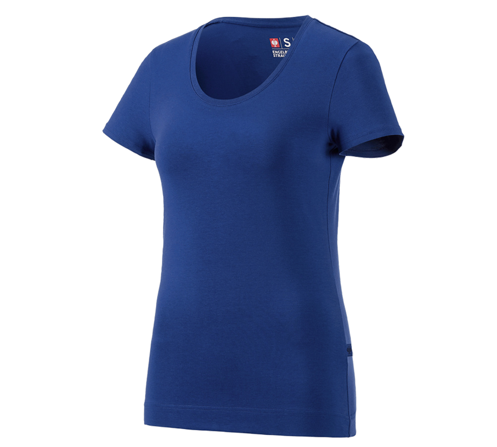 GaLaBau | Gärtner: e.s. T-Shirt cotton stretch, Damen + kornblau