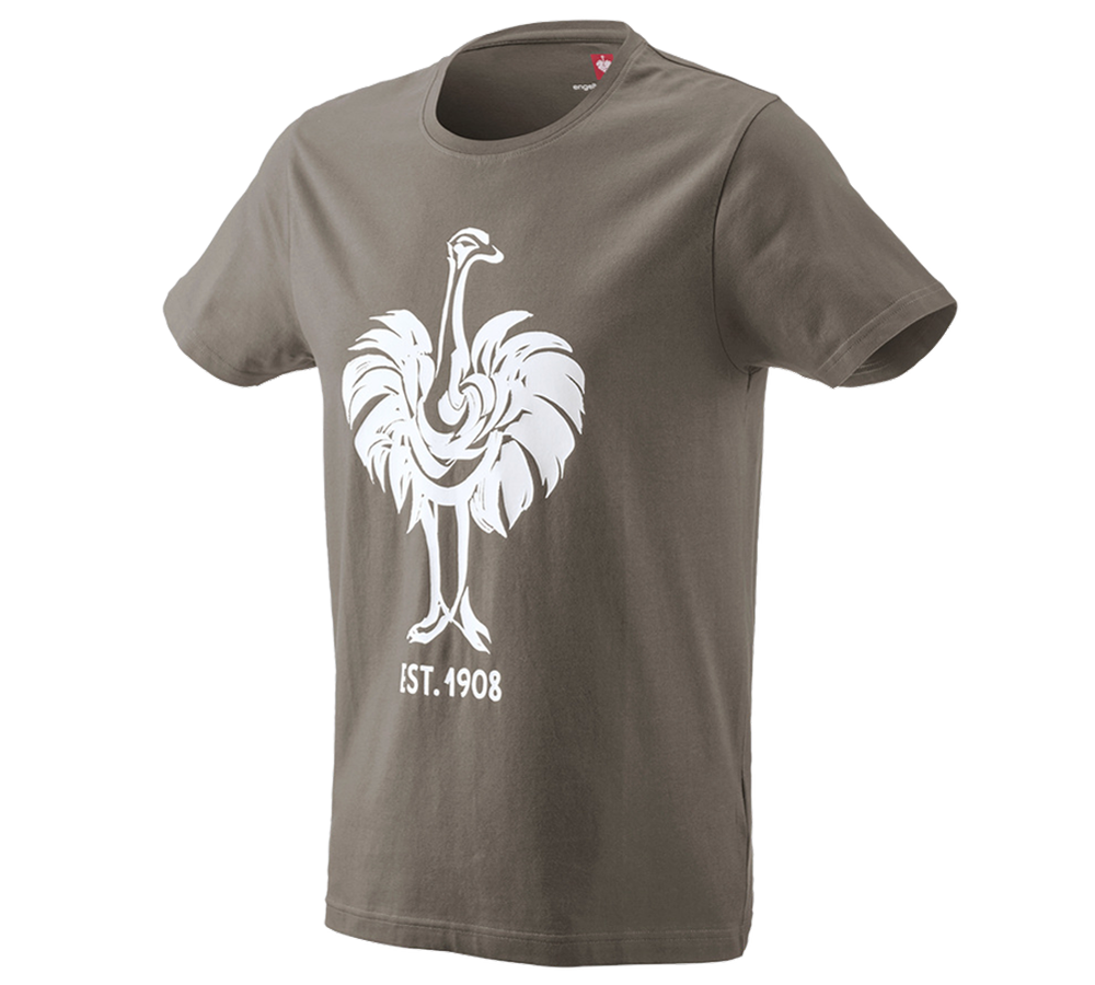 Themen: e.s. T-Shirt 1908 + stein/weiß