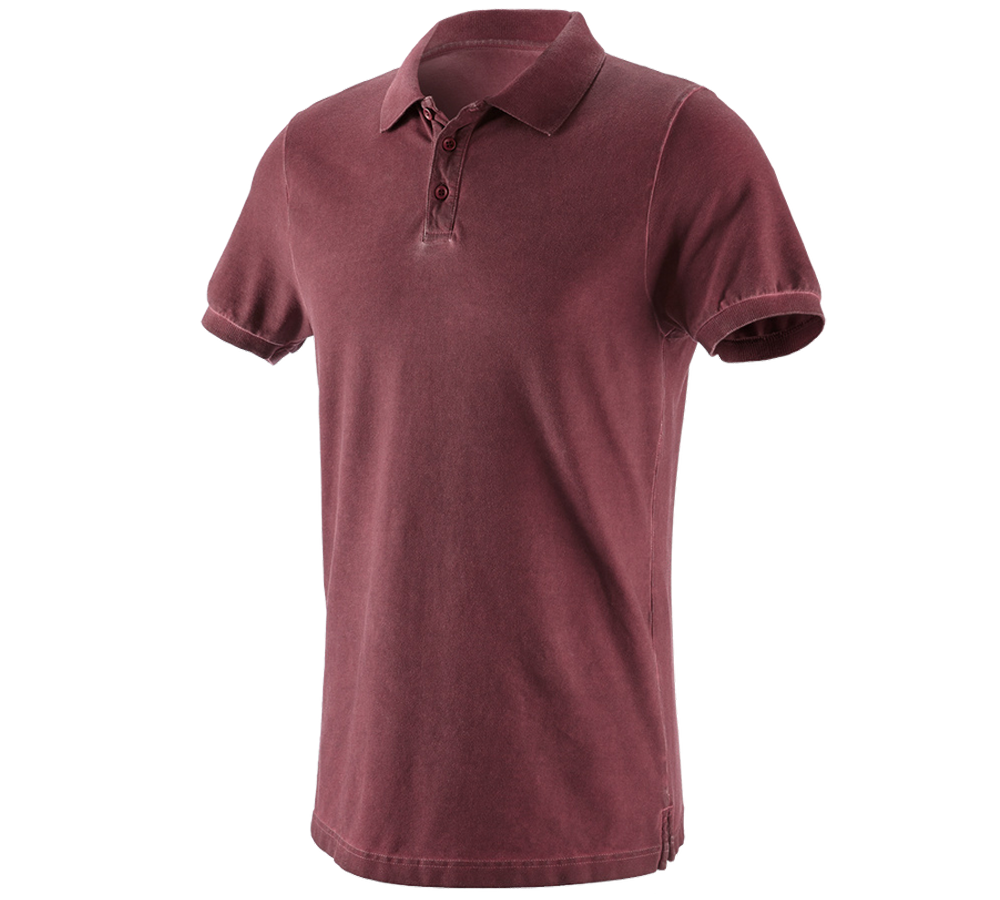 Shirts, Pullover & more: e.s. Polo shirt vintage cotton stretch + ruby vintage
