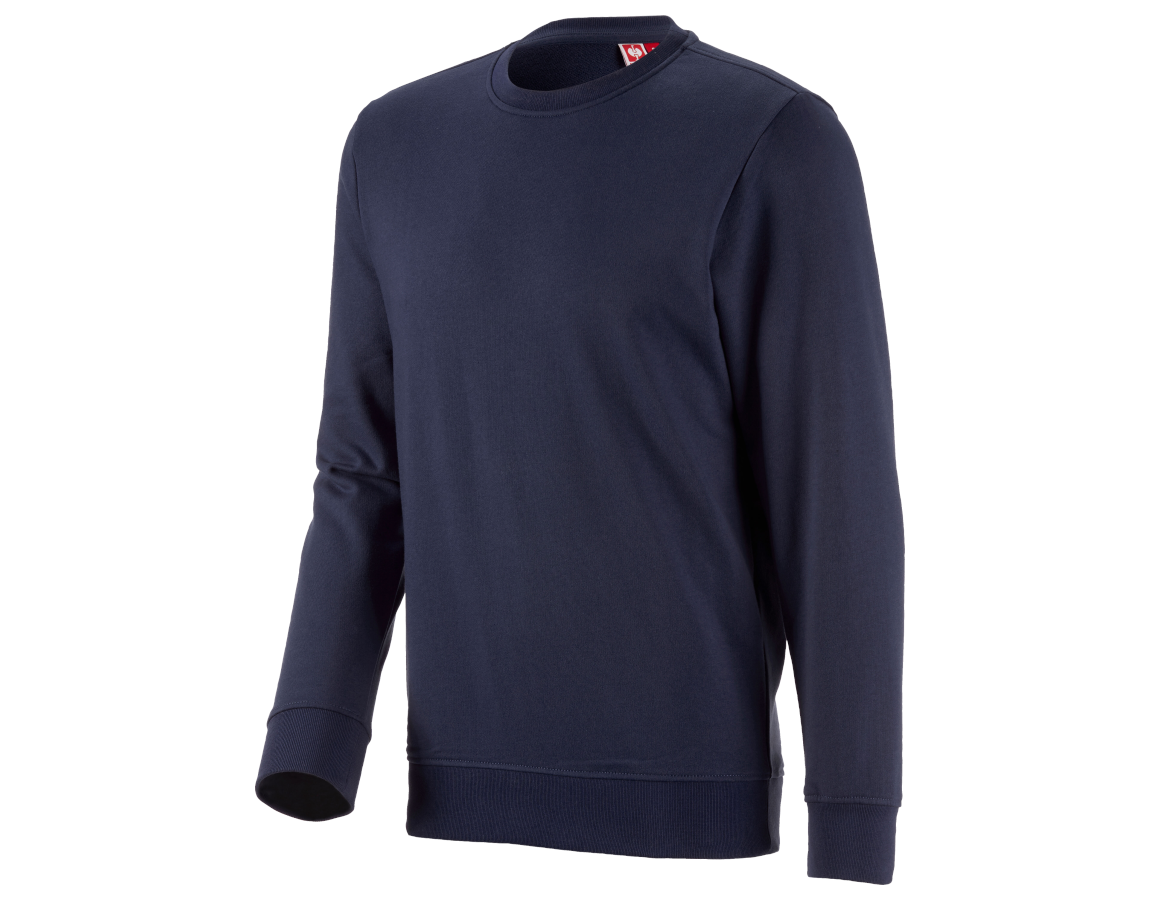 Shirts & Co.: Sweatshirt e.s.industry + dunkelblau