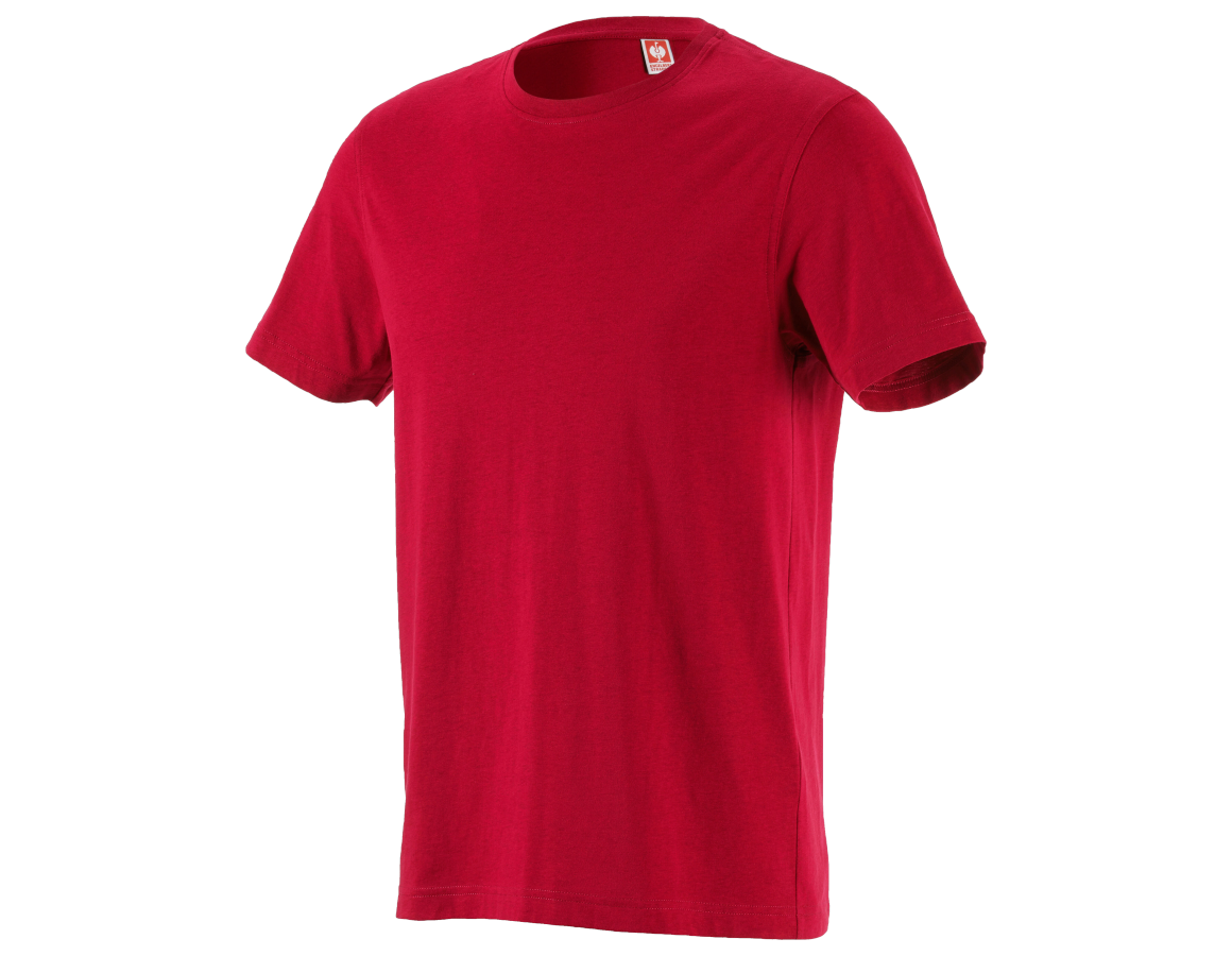 Themen: T-Shirt e.s.industry + feuerrot