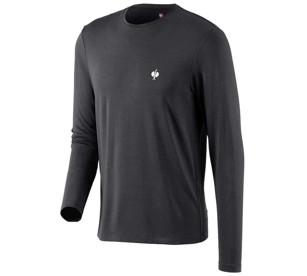 Themen: Modal-Longsleeve e.s.concrete + schwarz