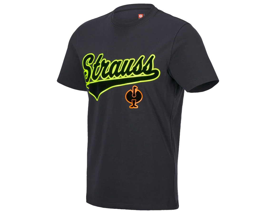 Topics: T-shirt e.s.e:pic + black/high-vis yellow/high-vis orange