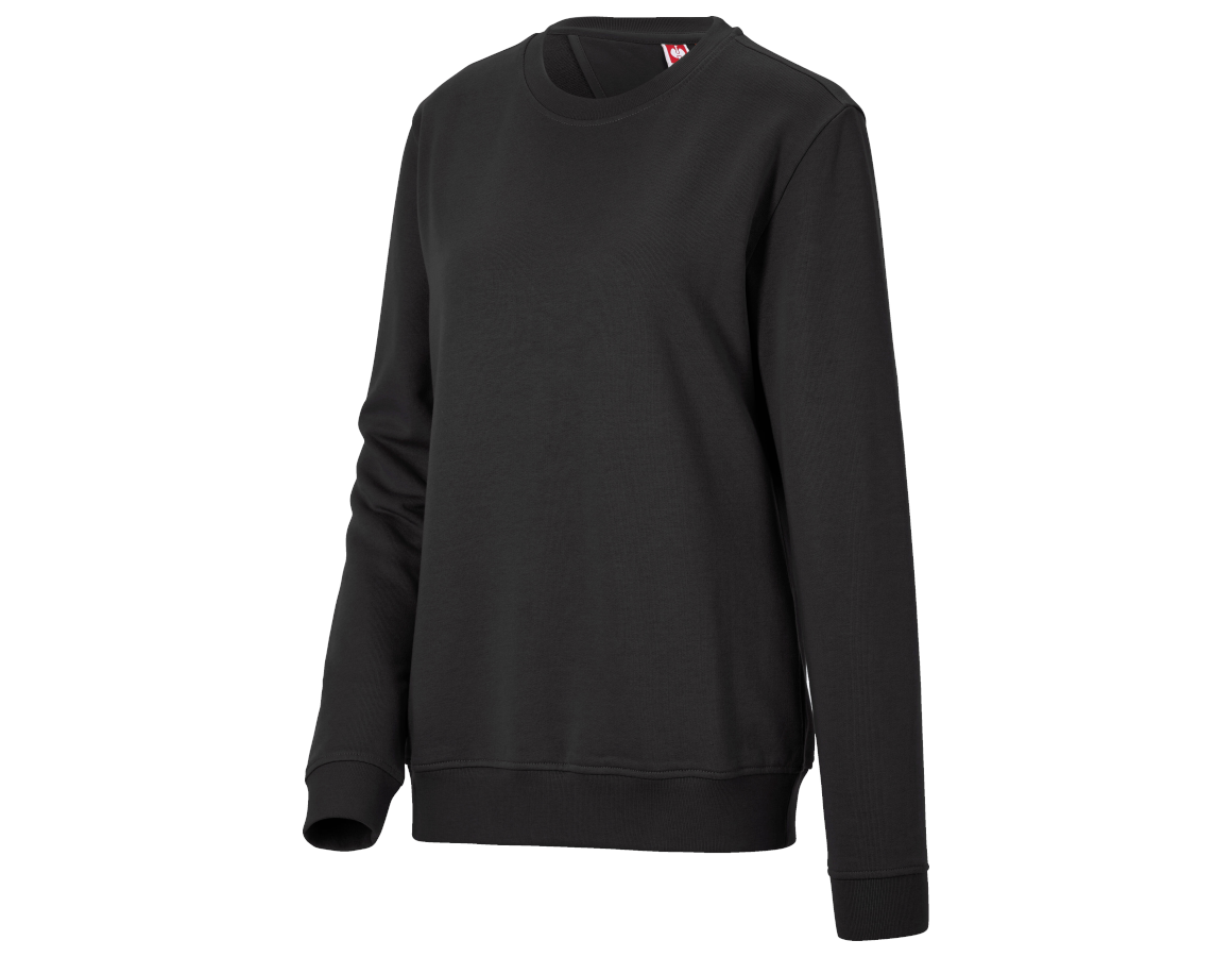 Shirts & Co.: Sweatshirt e.s.industry, Damen + schwarz