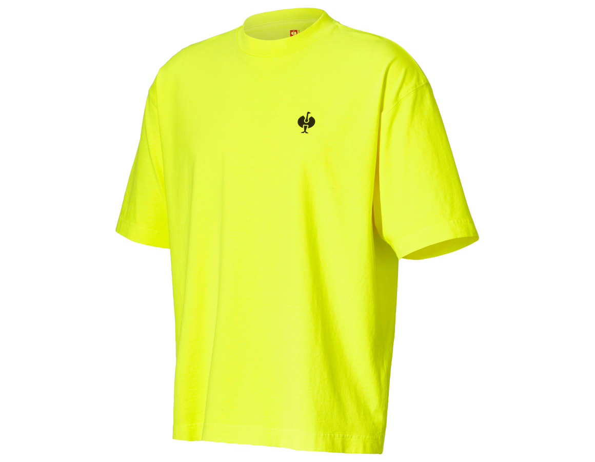 Shirts, Pullover & more: e.s. T-shirt neon + neonyellow vintage