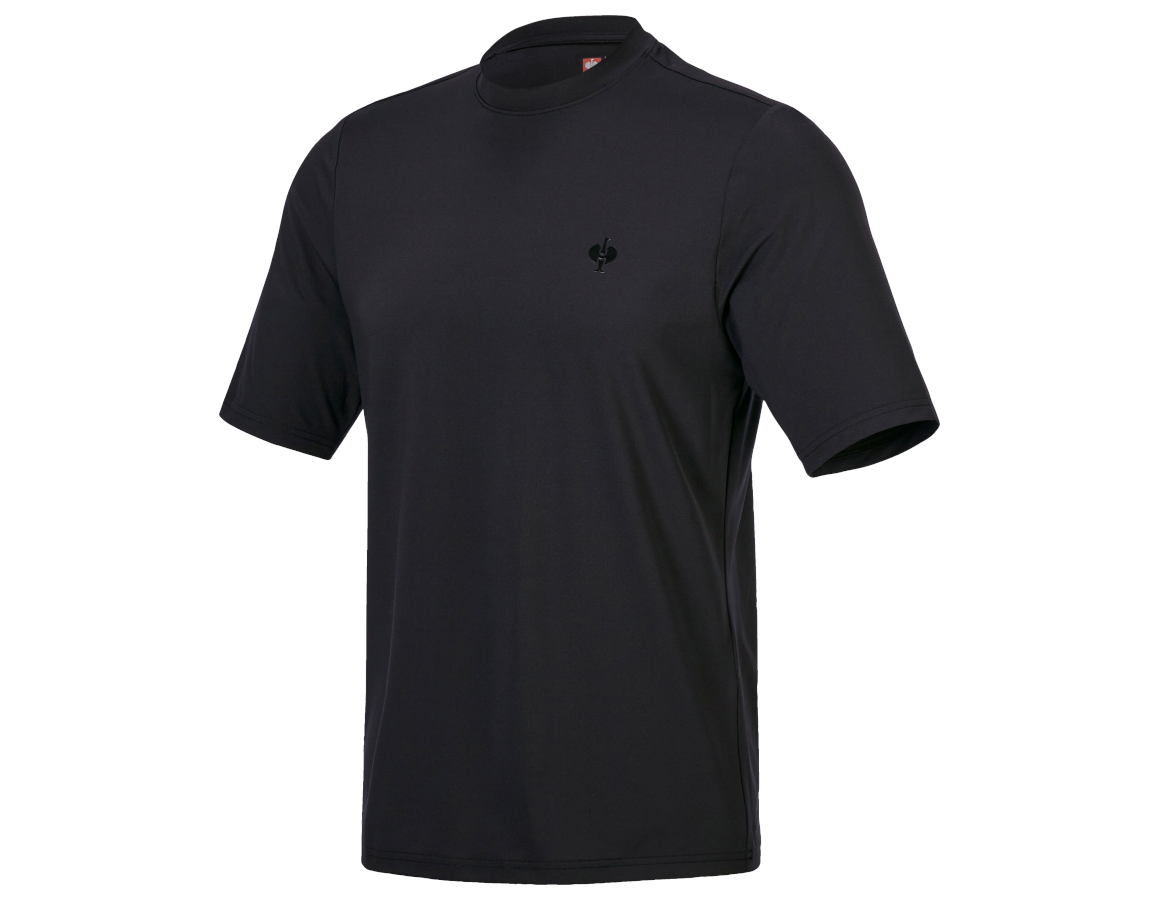 UV protection: Functional t-shirt UV e.s.trail + black