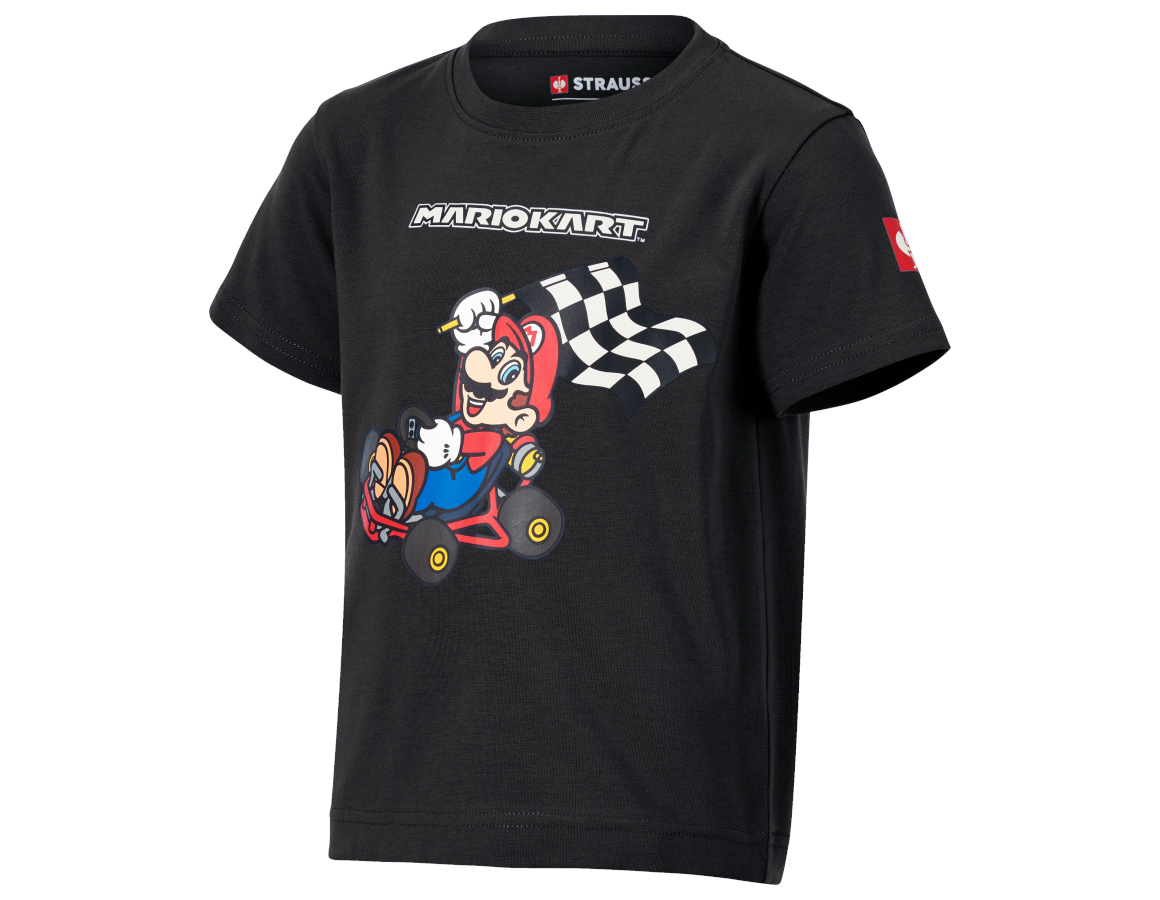 Shirts, Pullover & more: Mario Kart/Peach T-shirt, children's + black