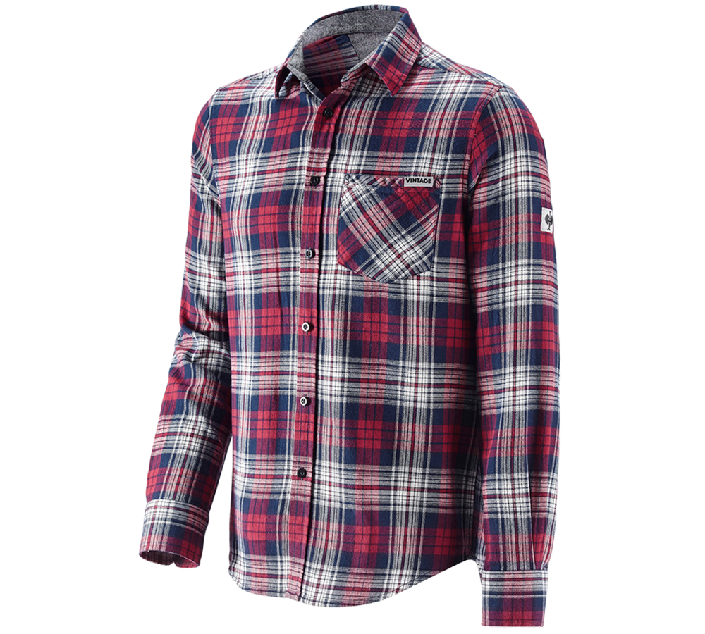 Shirts, Pullover & more: Check shirt e.s.vintage + red checked