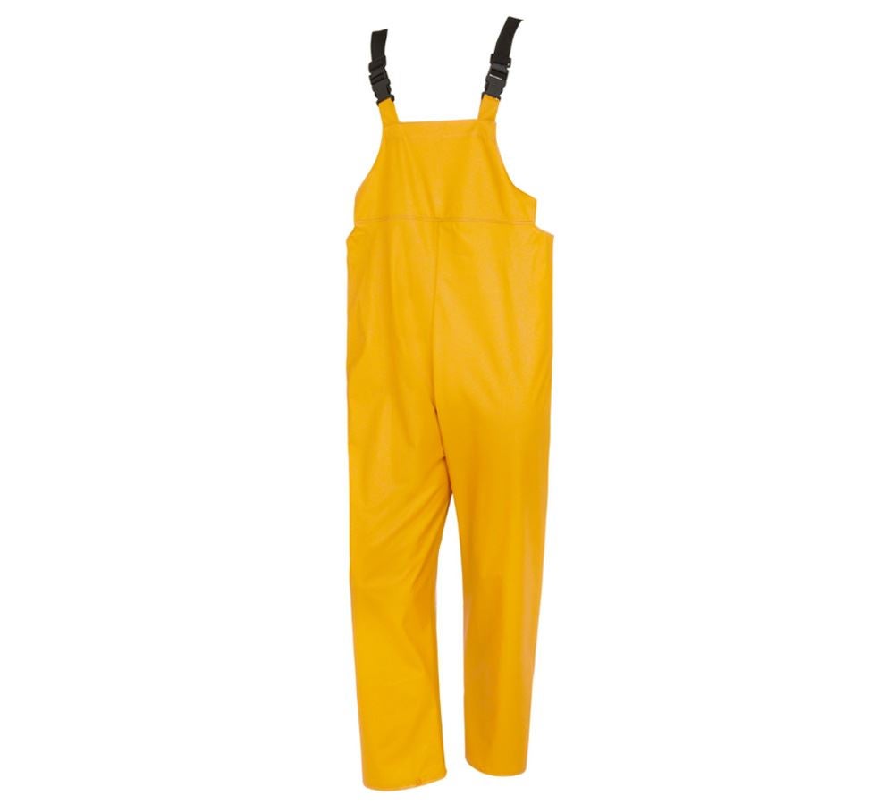Arbeitshosen: Flexi-Stretch Latzhose + gelb