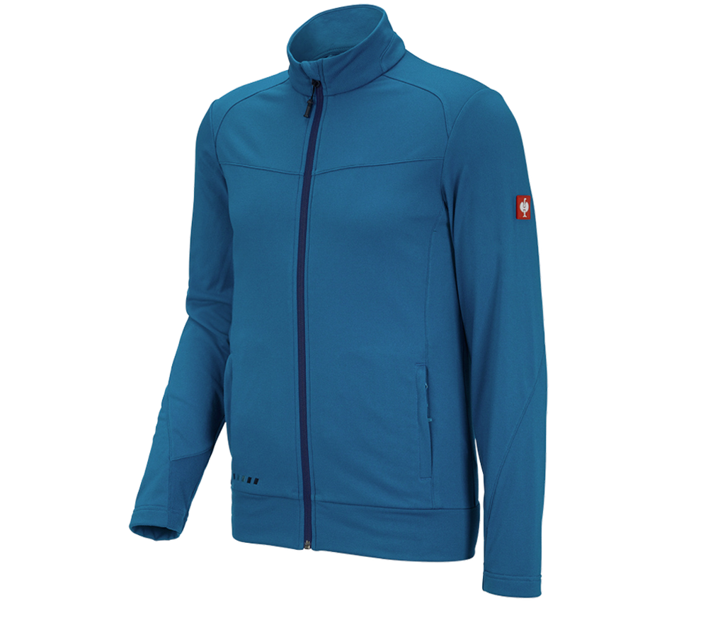 Themen: FIBERTWIN® clima-pro Jacke e.s.motion 2020 + atoll/dunkelblau