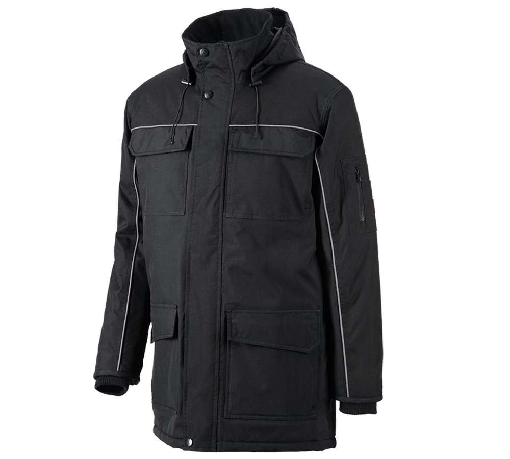 Winterjacken: Parka e.s.image + schwarz