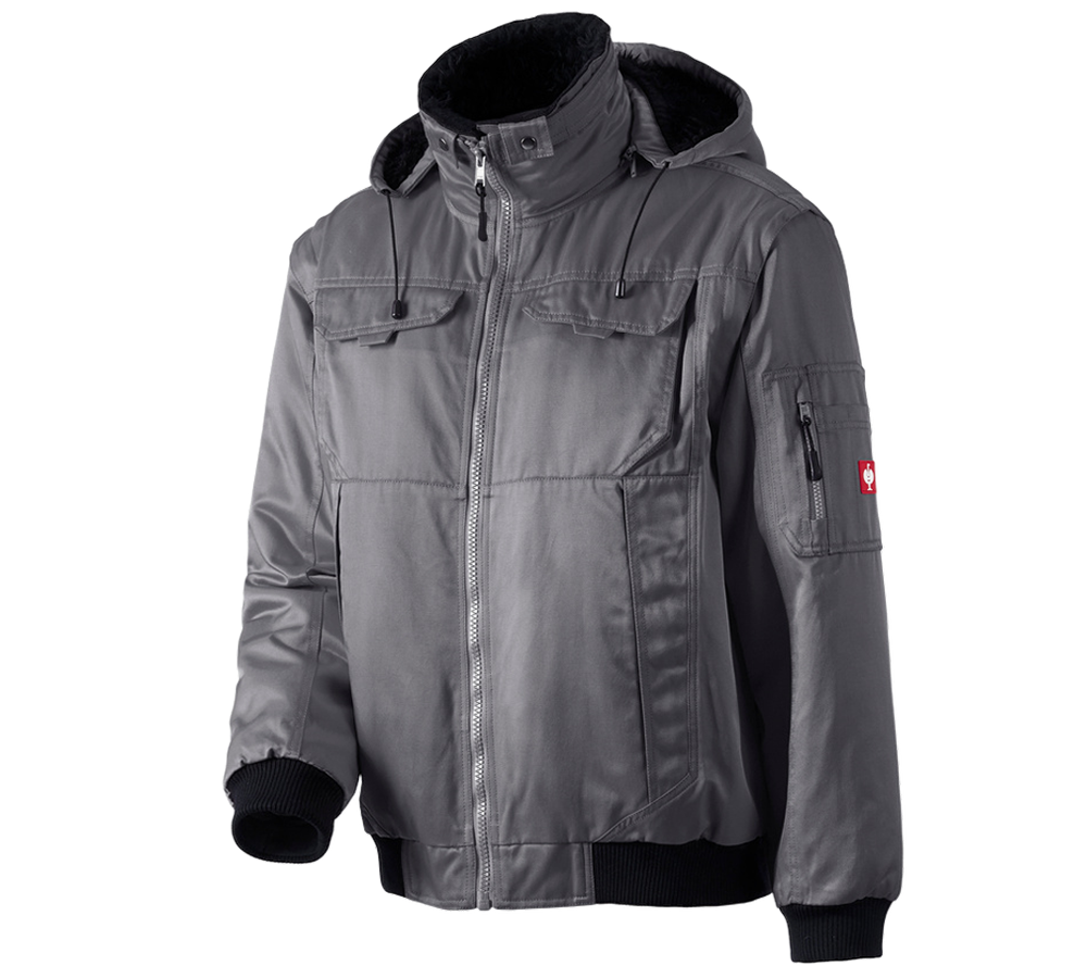 Winterjacken: Pilotenjacke Atlanta II + anthrazit