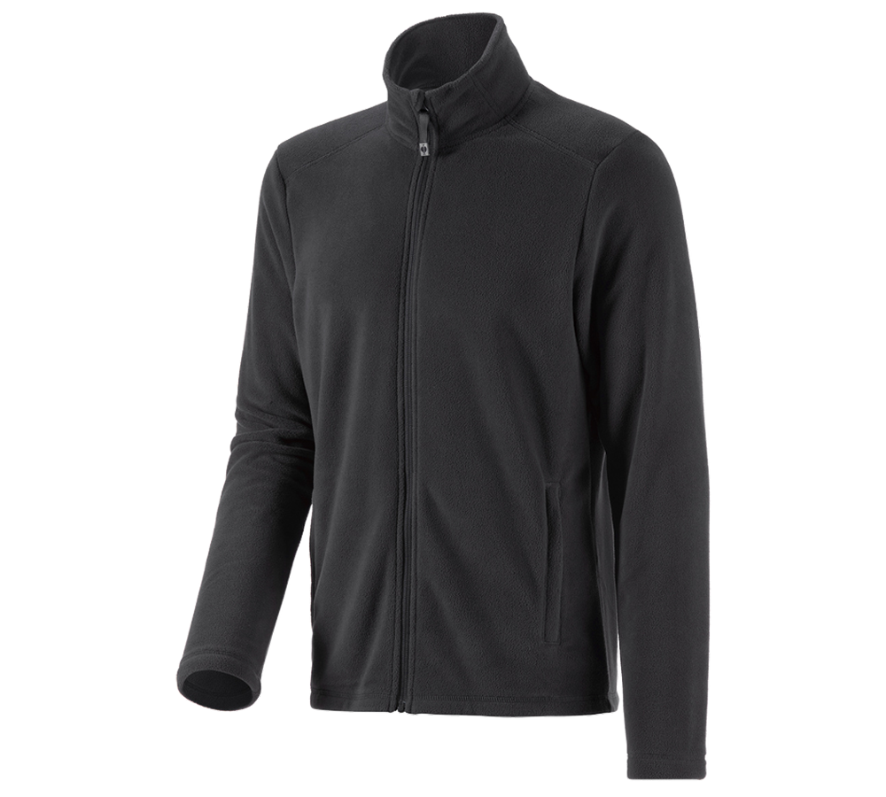 Topics: e.s. Fleece jacket CI + black