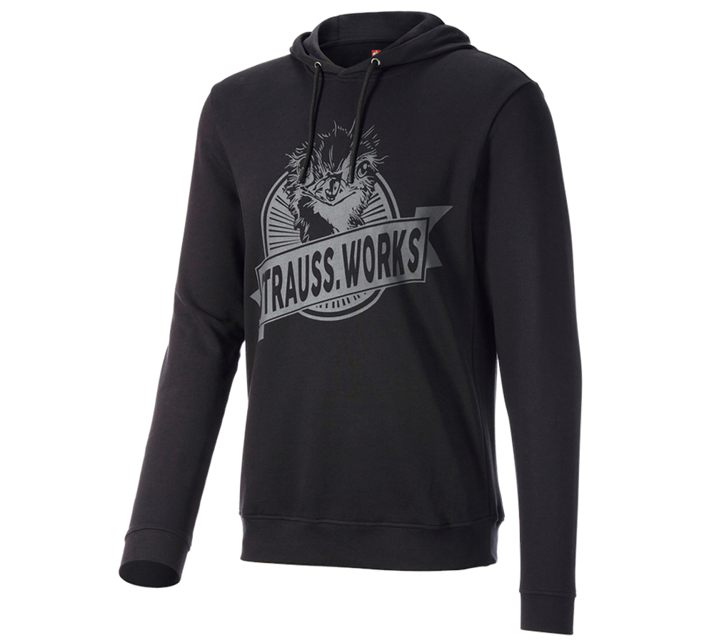 Themen: Hoody-Sweatshirt e.s.iconic works + schwarz