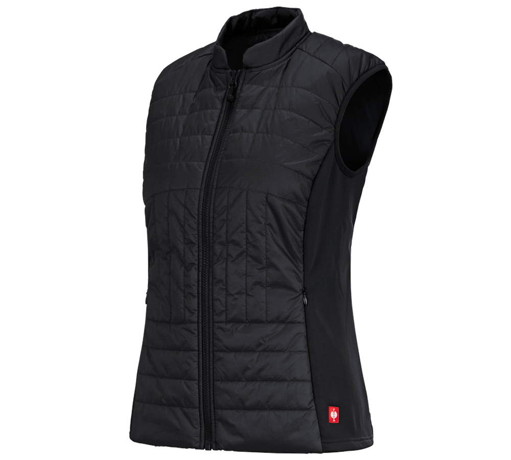 Themen: e.s. Funktions Steppweste thermo stretch, Damen + schwarz