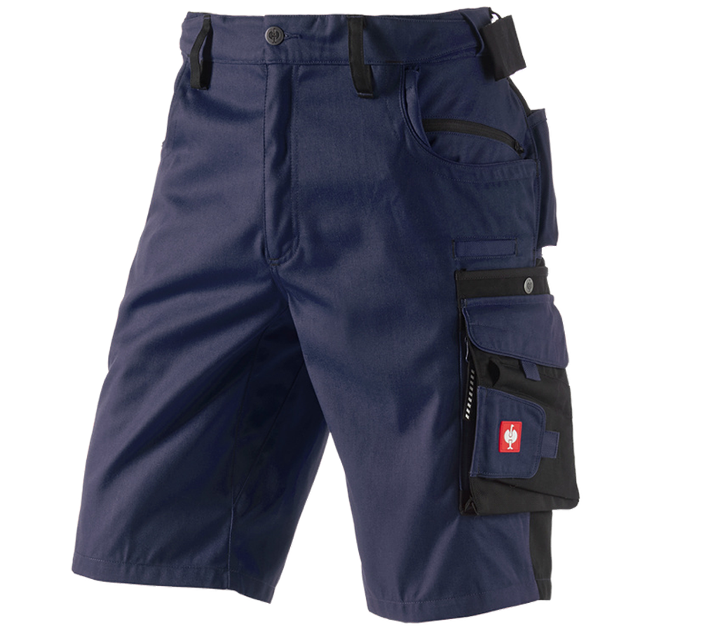 Arbeitshosen: Short e.s.motion + dunkelblau/schwarz