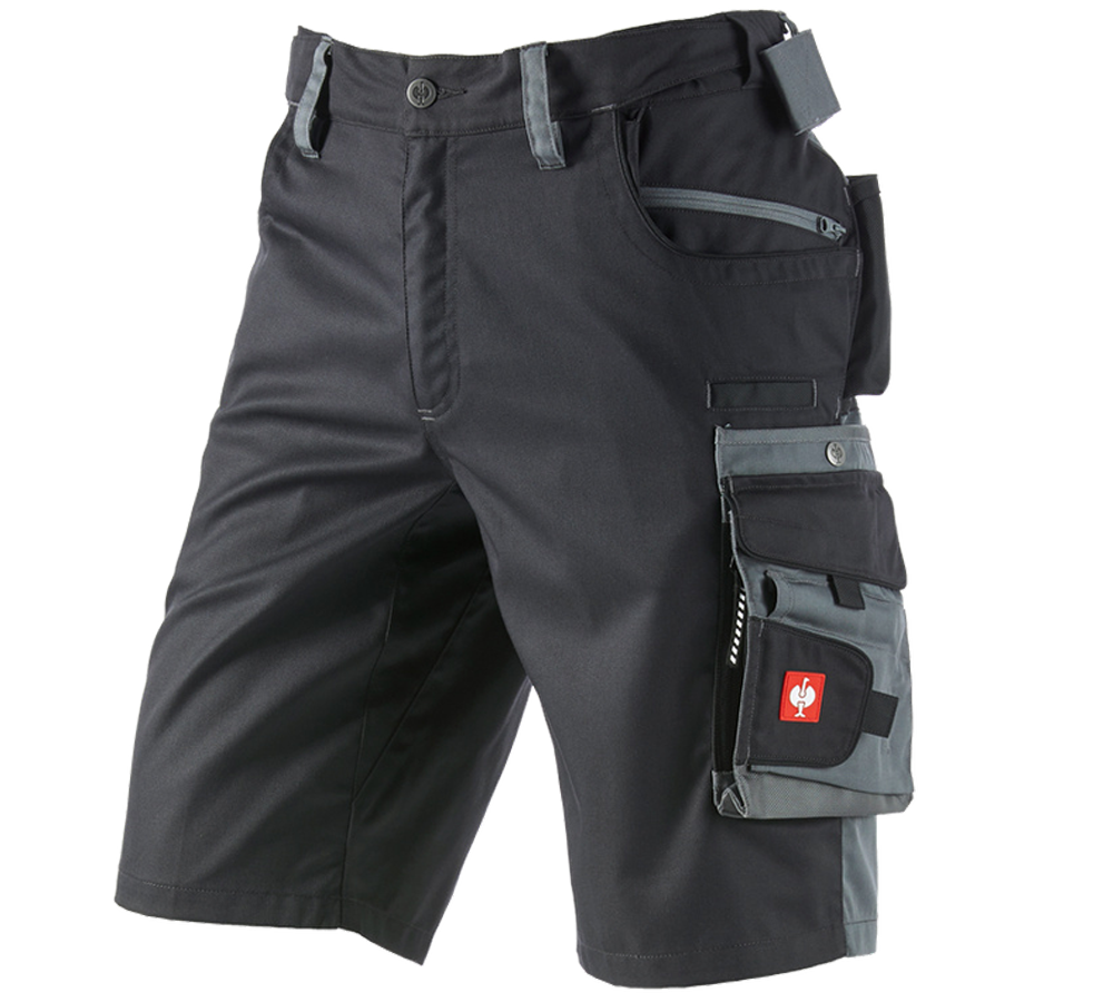 Arbeitshosen: Short e.s.motion + graphit/zement