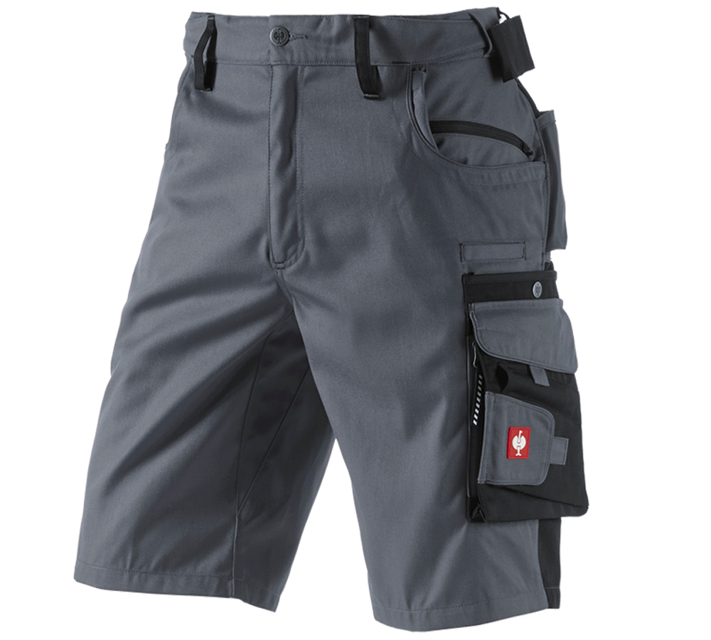 Fliesenleger: Short e.s.motion + grau/schwarz
