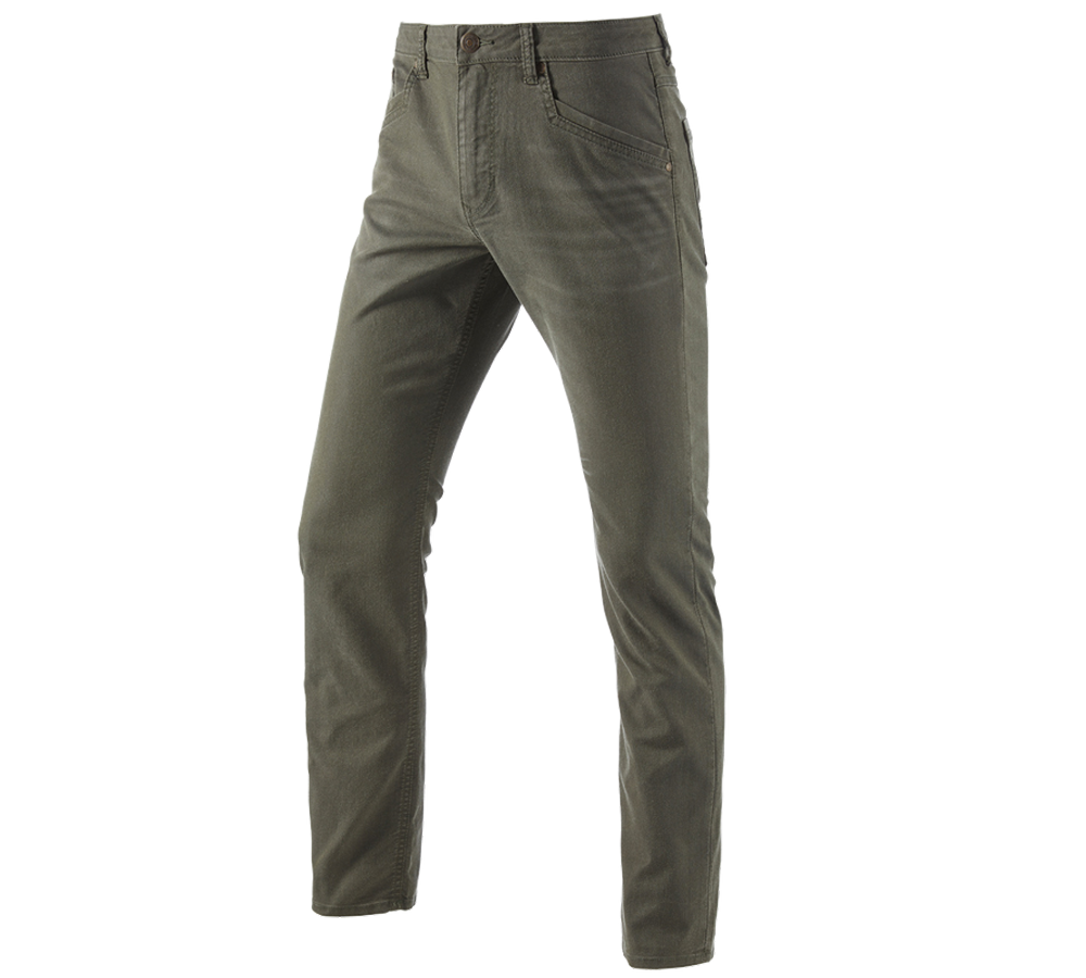 Arbeitshosen: 5-Pocket-Hose e.s.vintage + tarngrün