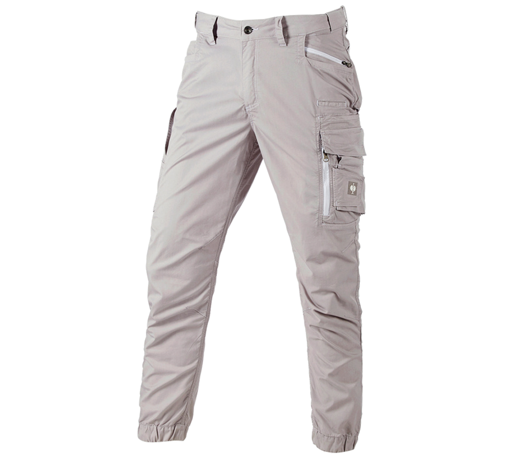 Arbeitshosen: Cargohose e.s.motion ten Sommer + opalgrau