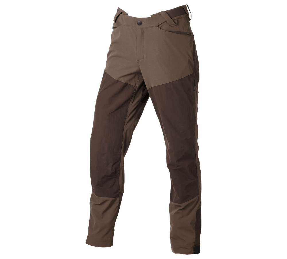 Arbeitshosen: Hybrid Funktionshose e.s.trail + kastanie/haselnuss